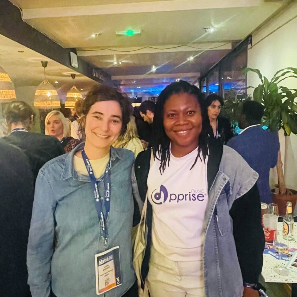 Caroline Bourgeois (President, CARO.B Music Publishing): Oversees publishing, administration, copyright, sync, and licensing services for global clients.