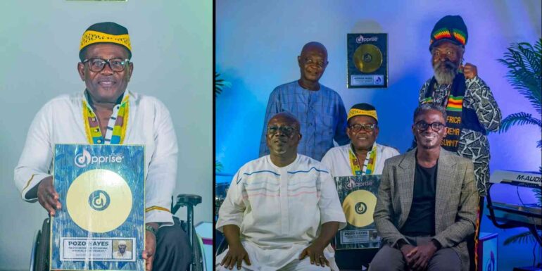 Ghana’s Highlife Icon Pozo Hayes Celebrated by Apprise Music for Musical Excellence
