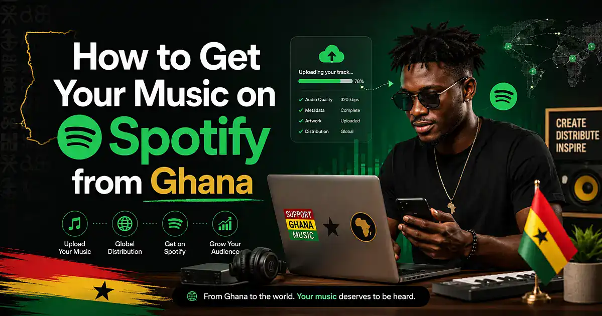 How to Get Your Music on Spotify from Ghana